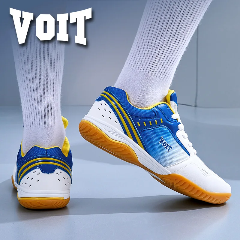 Table Tennis Shoes Professional Sports Sneaker Training Non-slip Wear-resistant Volleyball Trainers Shock Absorption