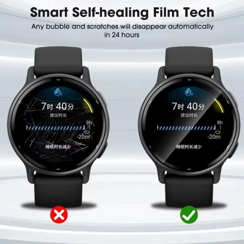 10/1 قطعة 9D كامل منحني هيدروجيل فيلم للغارمين Vivoactive 5 لينة حامي الشاشة واضح الغطاء الواقي الأفلام ل Vivoactive 5