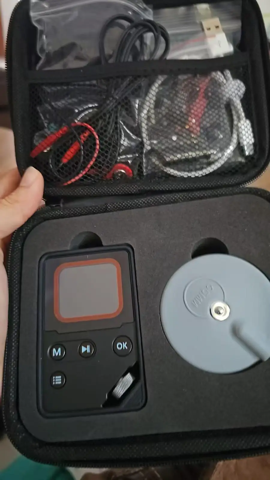 2026 TDCS Massage Device Direct Current Stimulation Kit USB Rechargeable 4.5mA DC AC Pulse TVNS Stress Relief Brain Calm