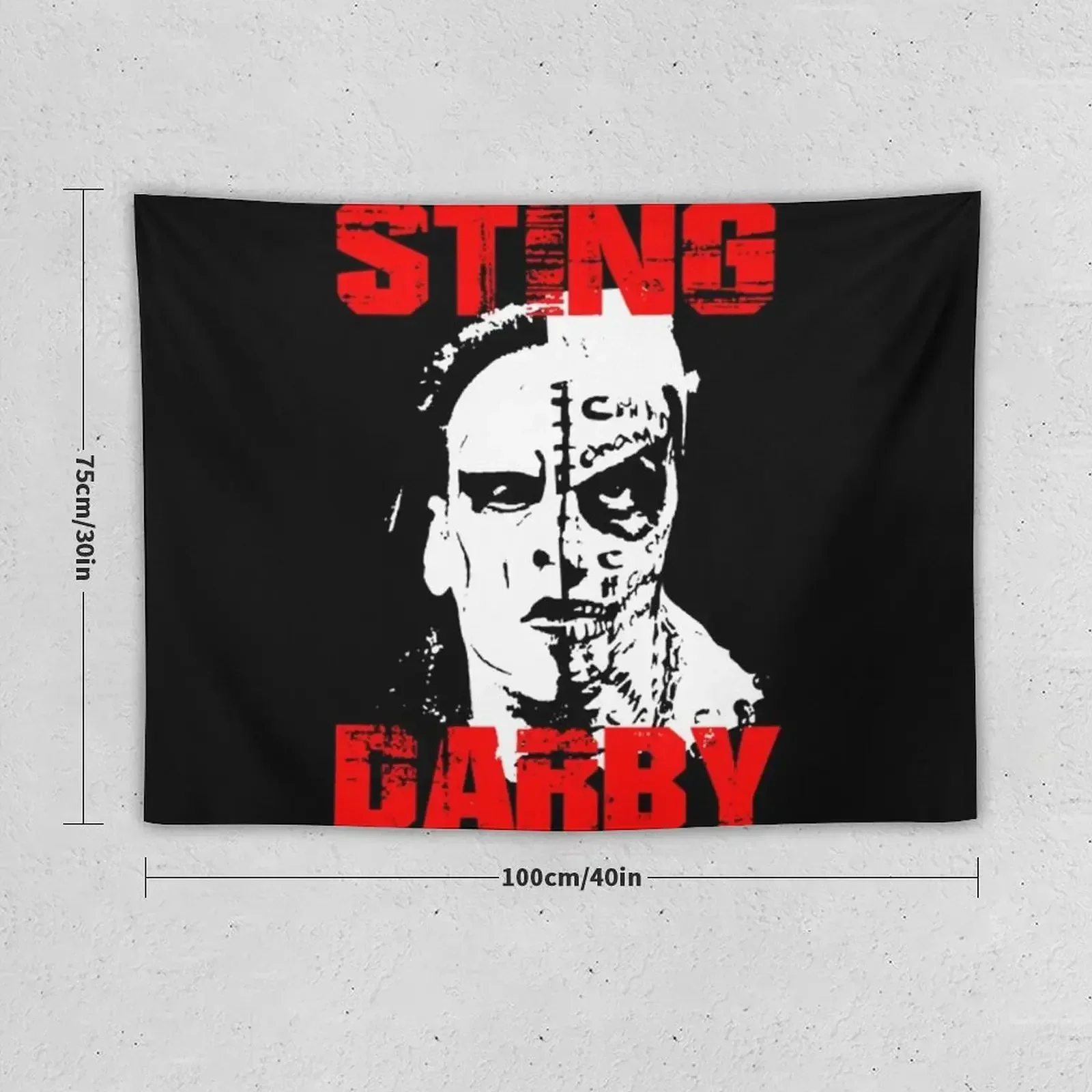 Sting x Darby Shirt Tapestry Bedrooms Decor Living Room Decoration Cute Room Things Tapestry