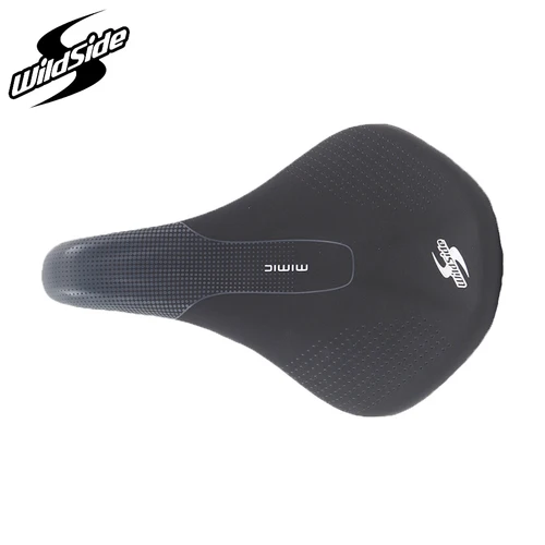 Imagen 2 del producto WILDSIDE Mimic-sillín de bicicleta ligero S Boody, sillín de bicicleta de carretera para hombre y mujer, cómodo geométrico, asiento ancho para bicicleta de montaña