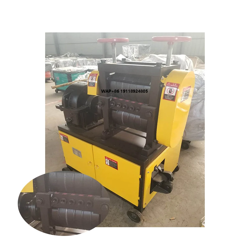 Automatic Rebar Straightening Machine CNC Hydraulic Rebar Straightening Machine Waste Steel Straightening Machine