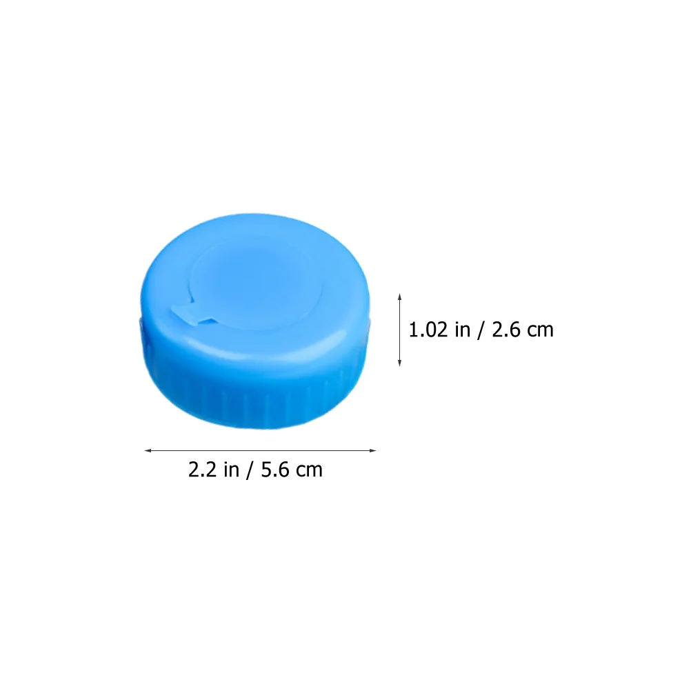 

10Pcs Water Jug Cap Non-Spill Leak-Proof Replacement Lids for Mineral Water Jugs Easy Clean Non Spill Caps