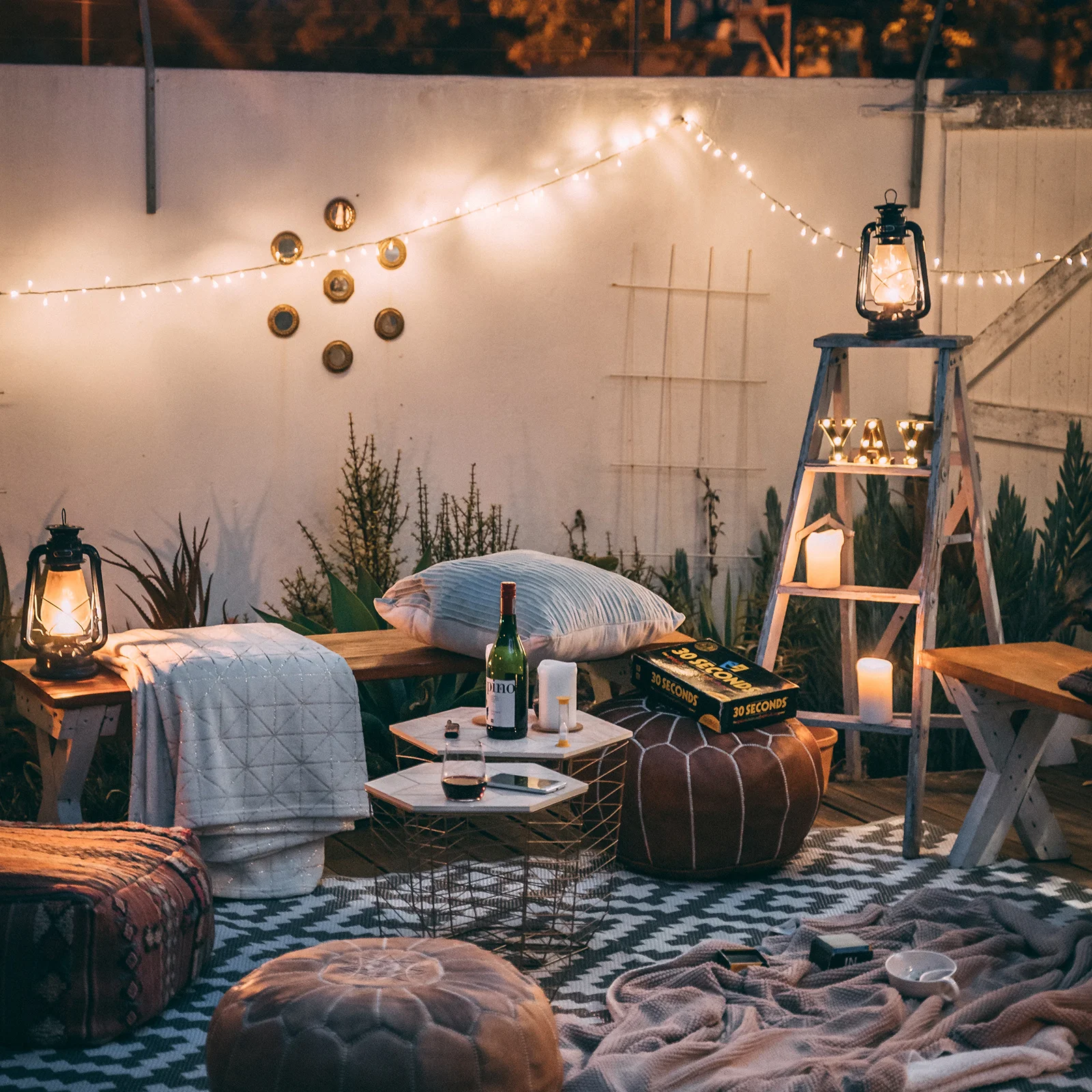 4 قطعة عيد الميلاد LED سلسلة أضواء الأسلاك النحاسية 30 المصابيح صديقة للبيئة ضوء دافئ داخلي في الهواء الطلق شجرة حفلة معلقة الخفيفة #5