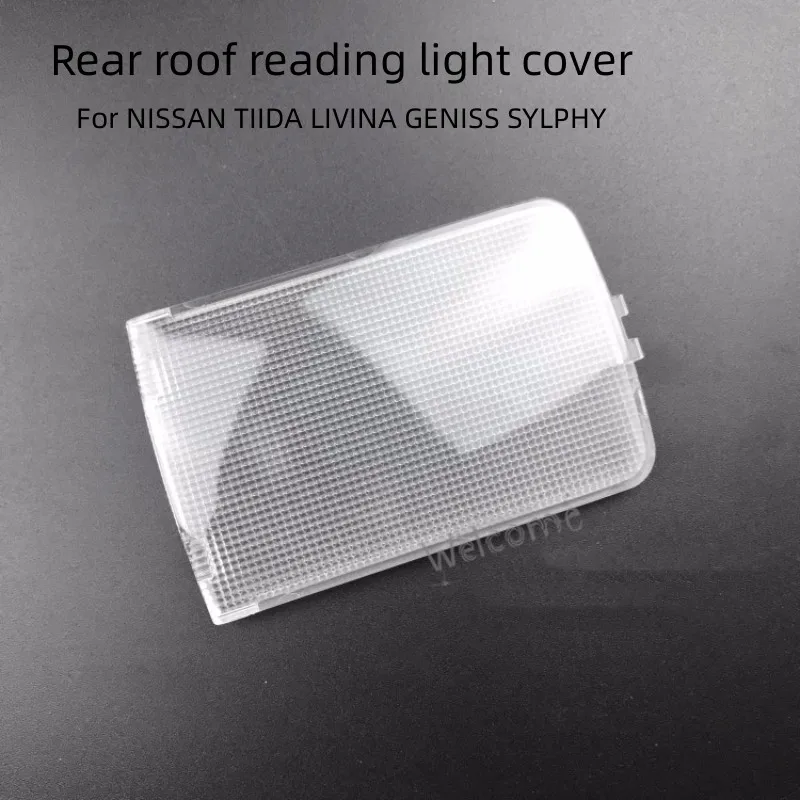 For NISSAN TIIDA LIVINA GENISS SYLPHY  Roof Reading Light Cover  Interior Dome Lamp Cover  Rear Interior Lighting