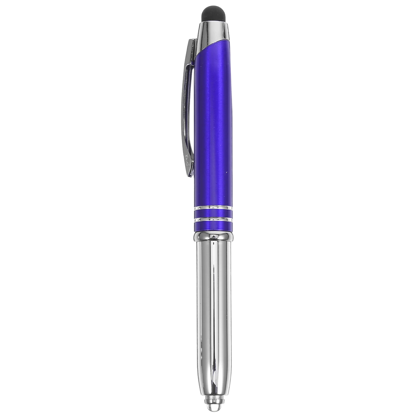 

Touch Ballpoint Pen Freckle Tablet Flair Metal Ballpen with LED Light Universal Stylus Screen