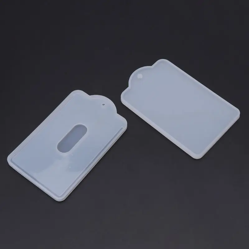 Card Cover Resin Mold DIY Epoxy Resin Card Holder UV Glue Silicone Mould For Card Storage Jewelry Making Handmade Crafts