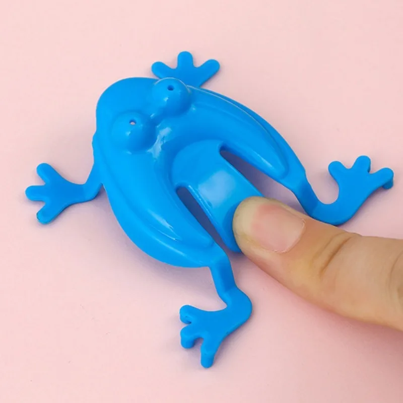 10/20Pcs Jumping Frog Bounce Fidget Toys For Kids Novelty Assorted Stress Reliever Toys For Children Birthday Gift Party Favor