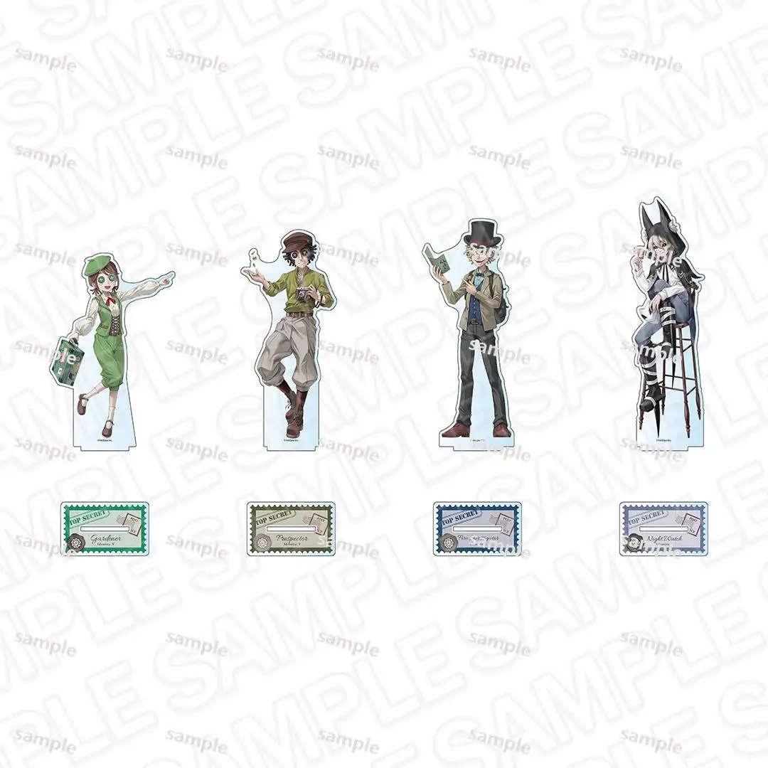 Game Identity V Acrylic Stand Figure Doll Anime Gardener Prospector Ithaqua Keychain Cosplay Toy for Gift