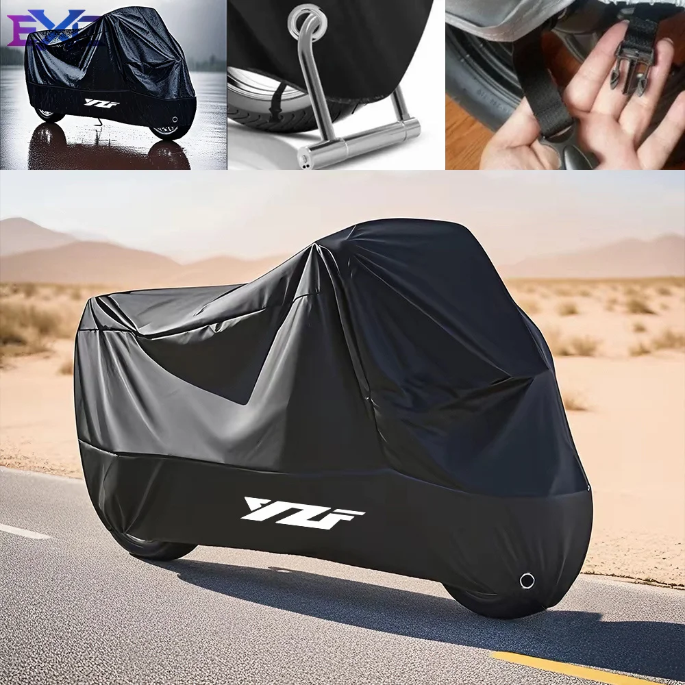 For Yamaha YZF R3 R25 R6 R1 R7 2013-2019 Water-proof Motorcycle Cover Outdoor Uv Protection Dustproof Rain Covers Accessories