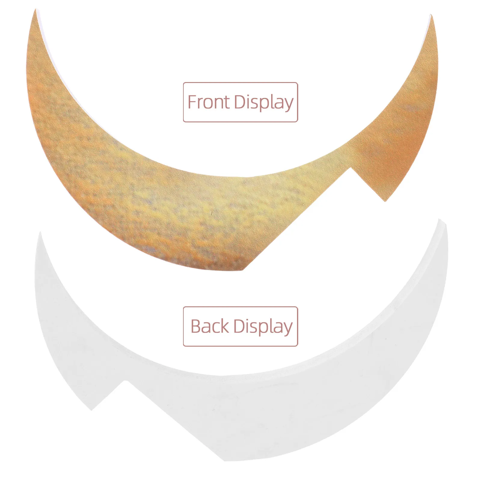 Boho Moon Corner Wall Decor Golden Door Frame Accent PVC Home Decor for Bedroom Women Room Aesthetic Living Room Hallway