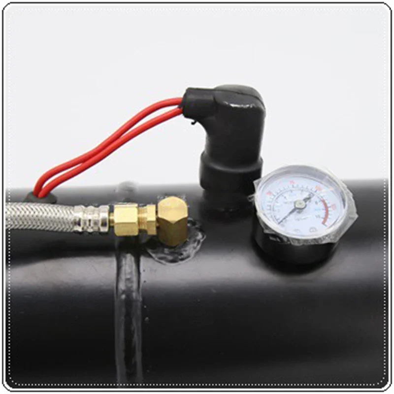 12V DC Onboard Air Horn Compressor System Kit 120 PSI Suitable for Truck Cars SUV Boat Tractor RV Off-Road Vehicle Car Audio