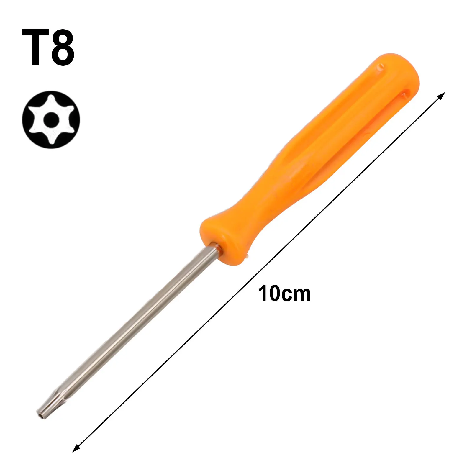 Screw Driver Torx T8 Security Screwdriver For PS4 PS3 Tamperproof Hole Repairing Opening Tool With Habdle