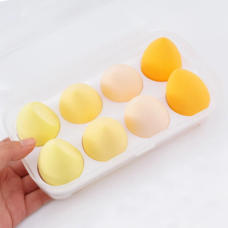 Makeup Sponges Blender Sponges Set Latex Free Makeup Blenders for Foundation Concealer Liquid Cream and Powder (8Pcs)