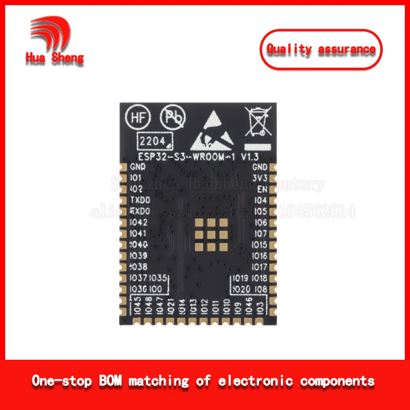 Original Esp32-S3-Wroom-1-N16R8 Wi-Fi+Bluetooth 16Mb 32-Bit Dual-Core Mcu Module
