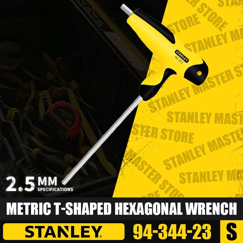 Stanley 94-343-23/94-344-23/94-345-23/94-346-23/94-347-23/94-348-23/94-349-23 Metrische T-Vormige Zeshoekige Sleutel Handgereedschap
