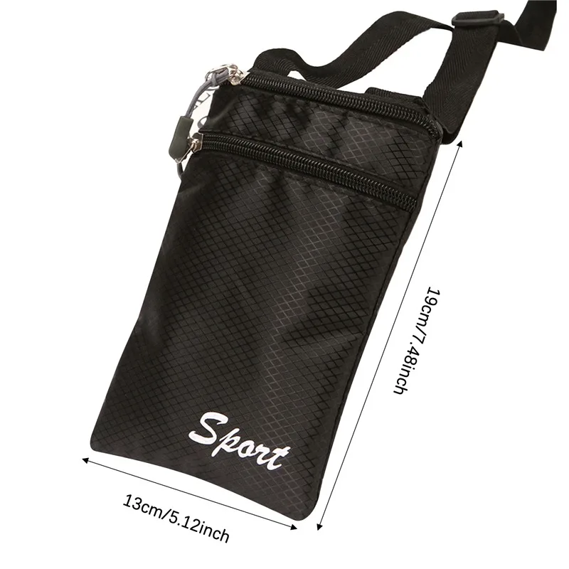 Universelle Neopren-Handytasche mit Reißverschluss Einfarbige Handy-Aufbewahrungstasche Tragbare Stoßfeste Reise-Aufbewahrungstasche – Detail 15
