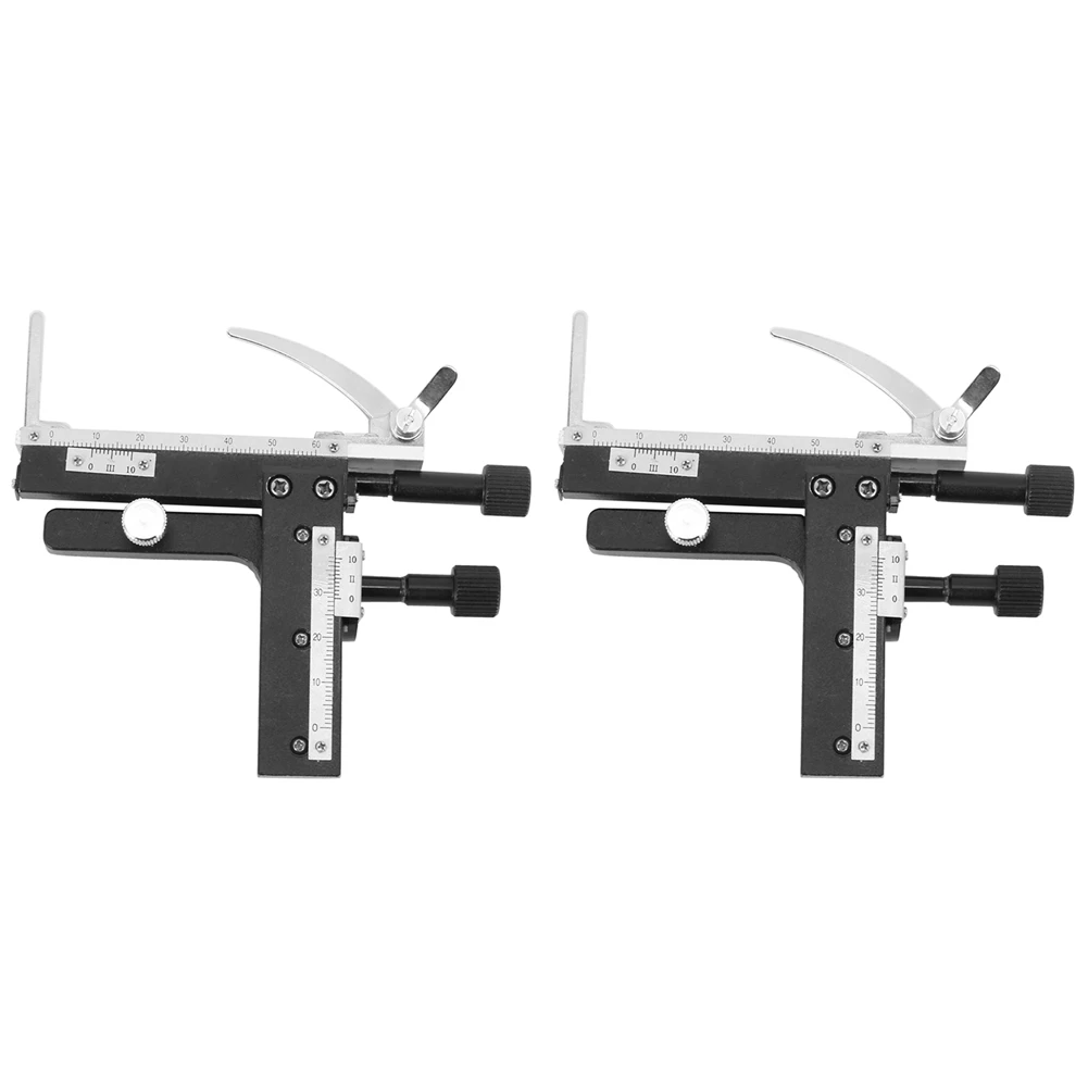 AT29-2X Microscope Attachable Mechanical Stage X-Y Moveable Caliper Vernier With Scale