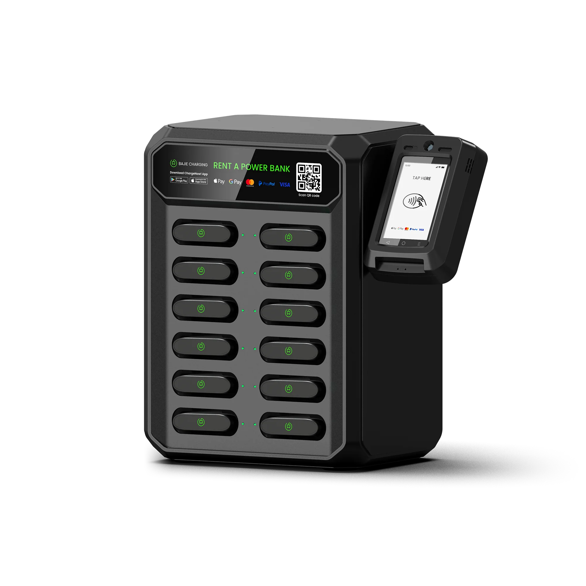 

Business Mobile Charging Station Power Bank Vending Machine Rent 6000MAH Battery Smart Power Bank Station POS Rental Cabinet