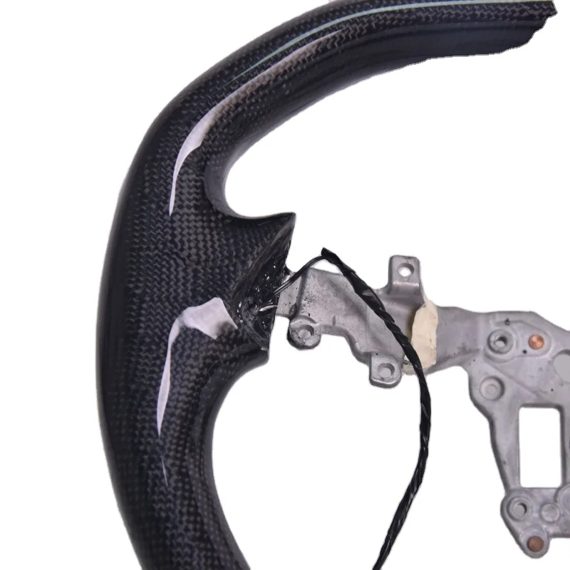 Custom Carbon Fiber Steering Wheel for Tesla Cybertruck 2024-2025 - Personalized Upgrade
