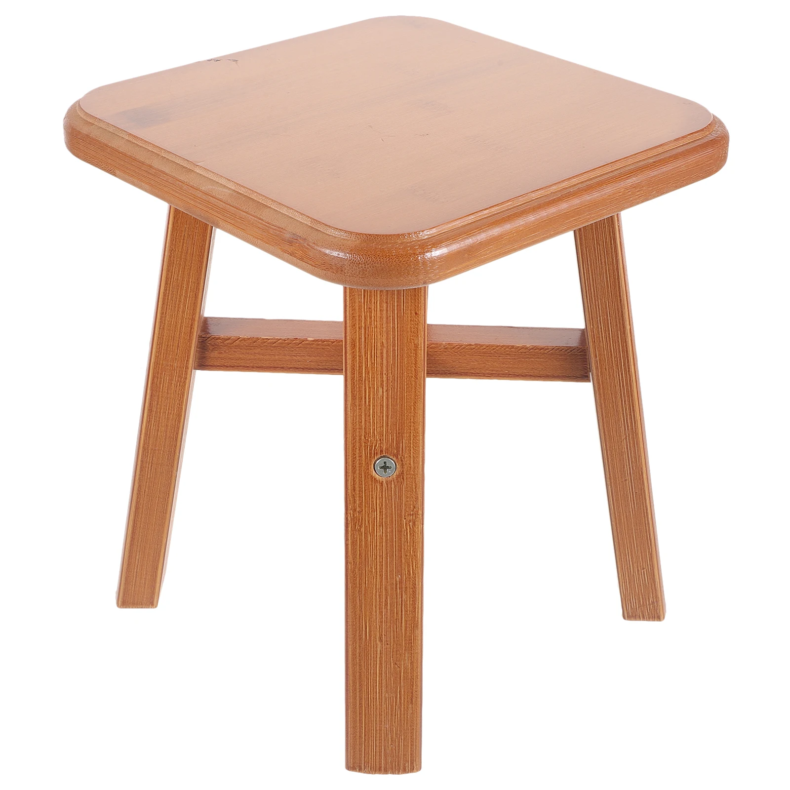 

Sturdy Solid Wood Short Smooth Surface Light Mini Low Step for Home Bedroom Sitting Picnic Decorative Reusable Outdoor for Shoe