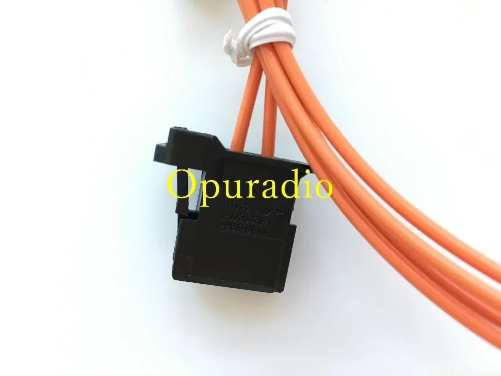 Free shipping MOST Optical Fiber Cable Connectors Male To Male For Audi BMW mercedes etc. 90CM -100CM New Original