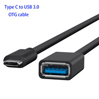 USB 3.0 To Type C OTG Cable Adapter Converter For Xiaomi Huawei Oneplus Data Cable Flash Drive Connector USB Adapter TypeC Cable