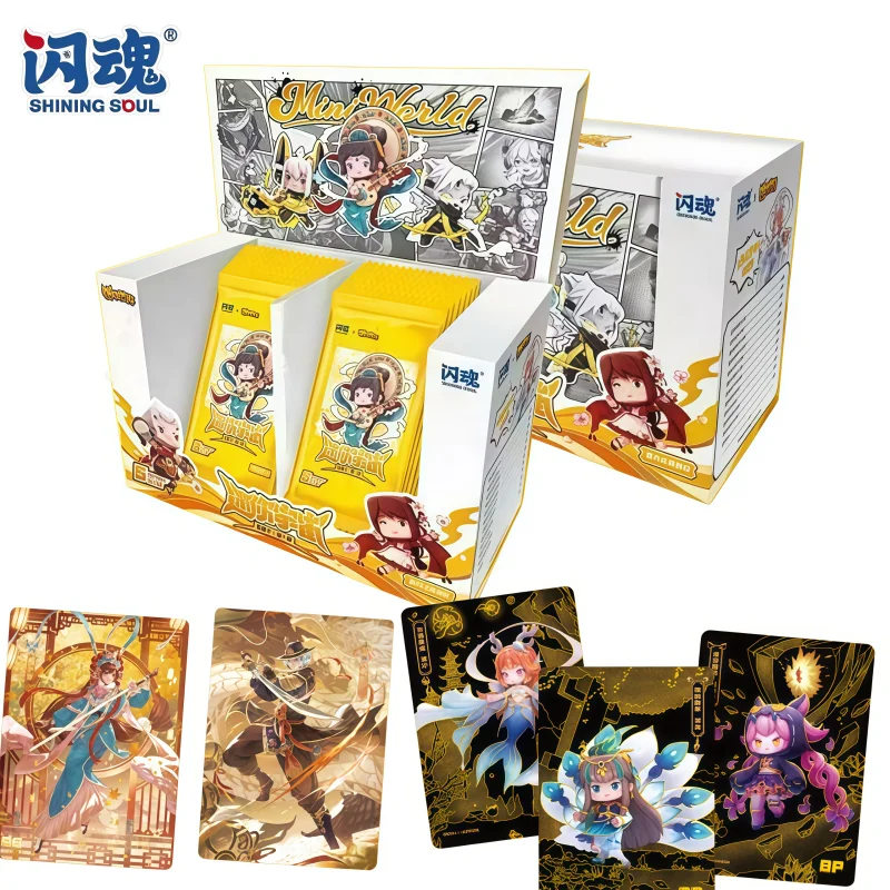 Shining Soul Mini World Card Exploring New Universes Game Peripheral Blind Box Card Collection Card Children's Toy Gifts