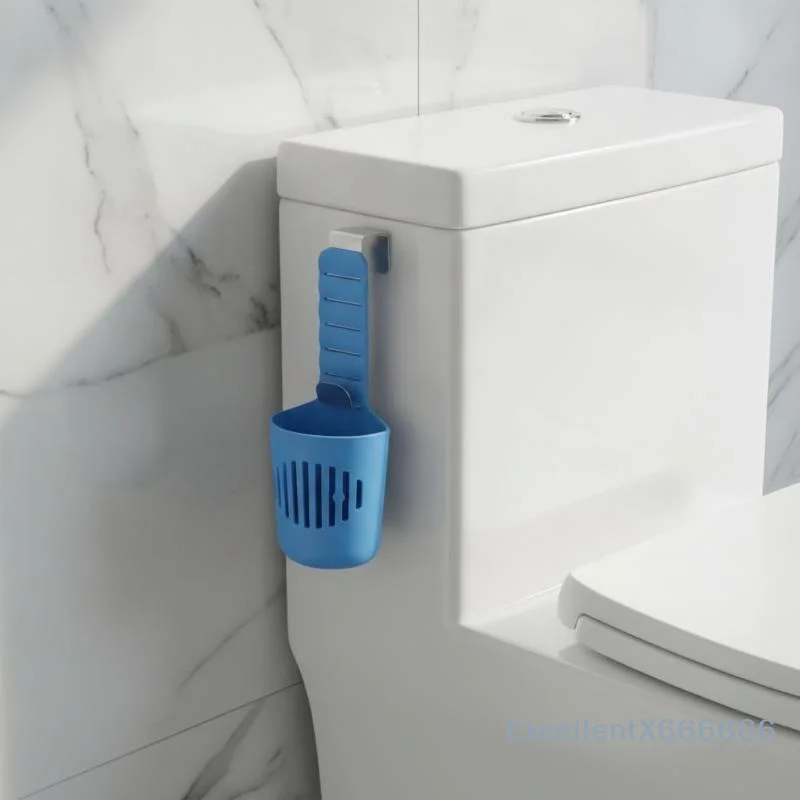 Hanging Drain Basket No Drilling Tool Free Installation Firm Hold for Laundry Room Small Laundry Supply Storage view 3