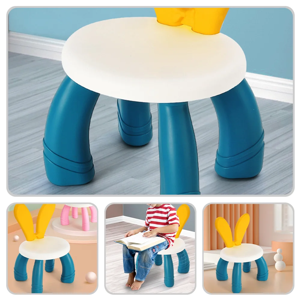 Air Paper Cups Rabbit Ears Bench Lids Non- Stool Outdoor Furniture Plastic Children's Footstools