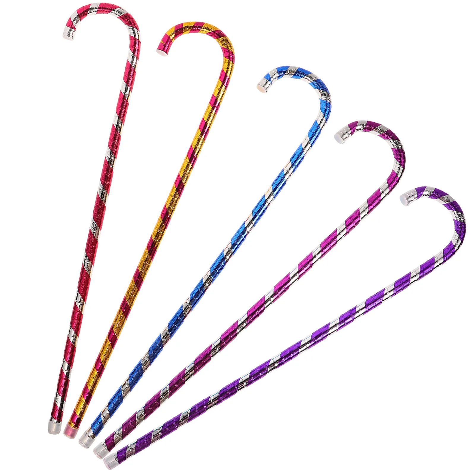 

5PCS Jazz Dance Crutches Walking Sticks for Kids Adults Stage Performance Props Belly Dance Shows Carnival Accessories