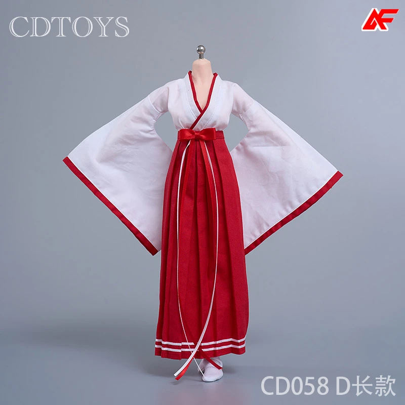 CDTOYS CD058 1/6 Scale Kimono Japanese Clothing Fit For 12'' TBL PH JO Worldbox Female Action Figure Body Dolls