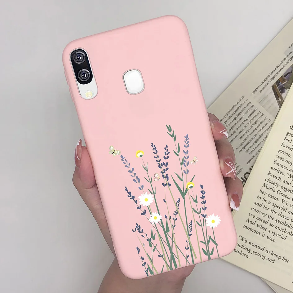 For Samsung Galaxy A40 Phone Cases Fashion Cute Girl Heart Case Cover For Coque Samsung Galaxy A40 A 40 SM-A405F 5.9\