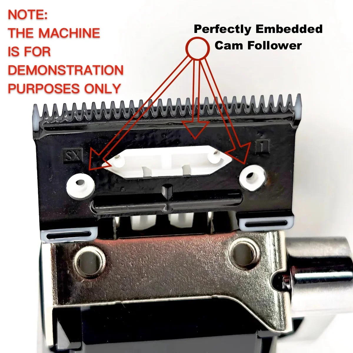 BRDCLIP DLC Replaceable Blade for 8148 R77F M10 M5 Professional Hair Clipper Ceramic Blade Hair Cutting Machine Accessories