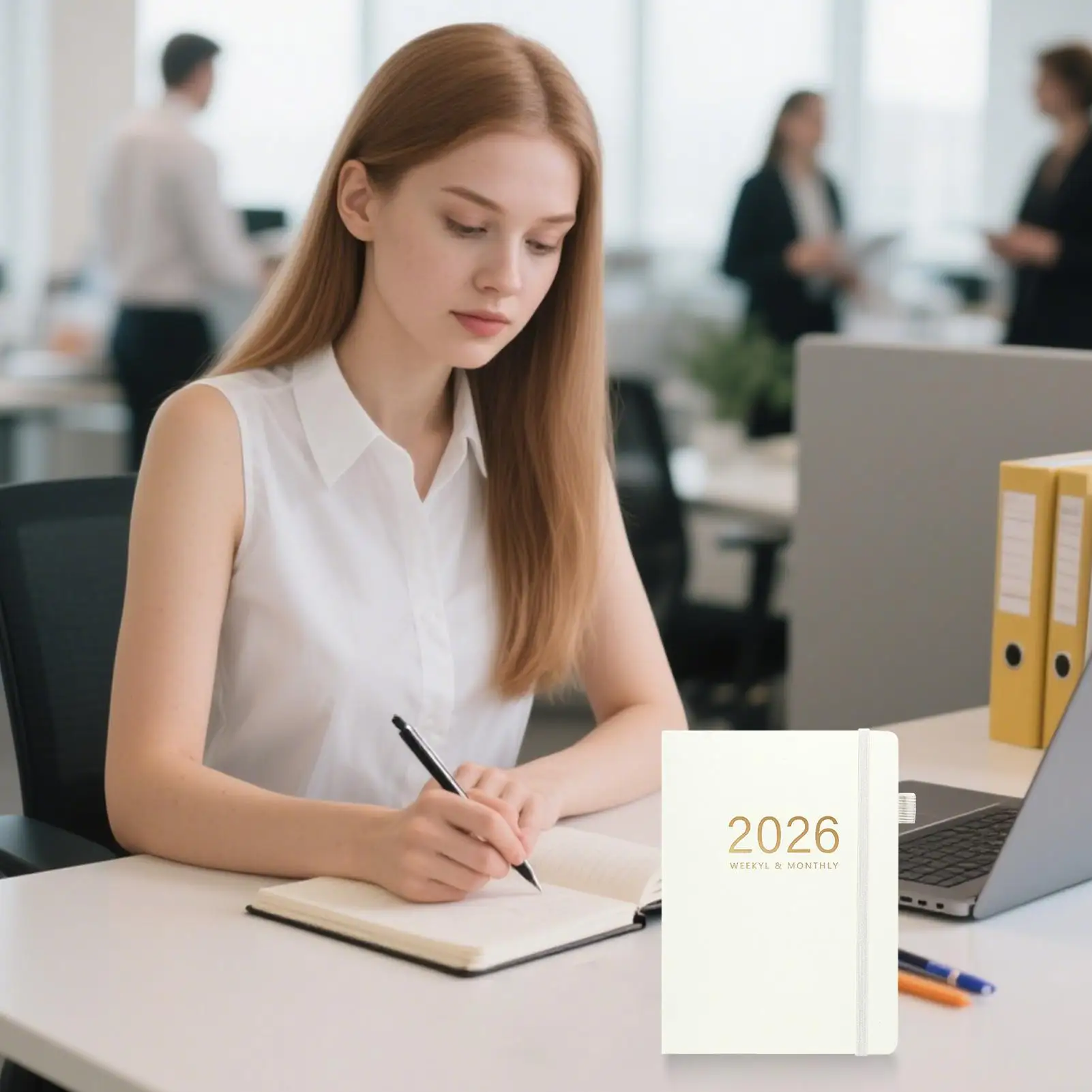 

A5 Journal 2026 Daily Journal 144 Sheets Hardcover Notebook A5 Calendar For Travel College Graduation Home Business Workplace