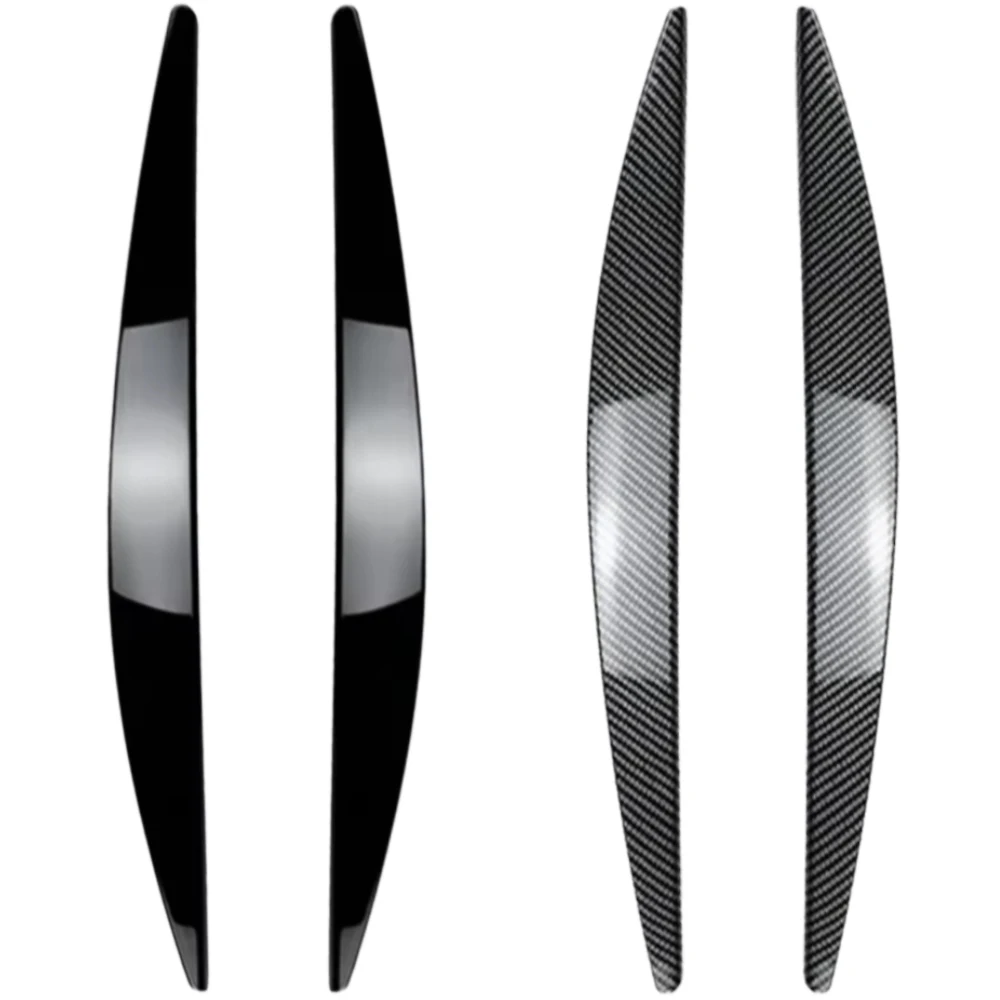 

For Skoda Octavia MK3 2015 2016 2017(After June 2015) 1 Pair Headlight Eyebrow Cover Front Left / Right