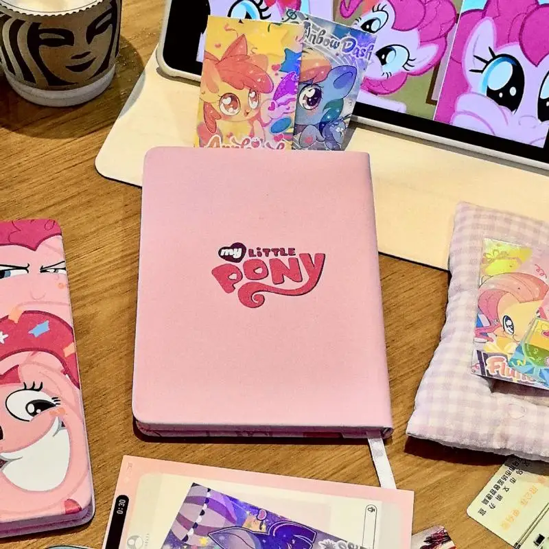 My Little Pony Notebook Pinkie Pie Anime Creative Girl Diary Cartoon Pattern Notebook Student Homework Book Learning Supplies