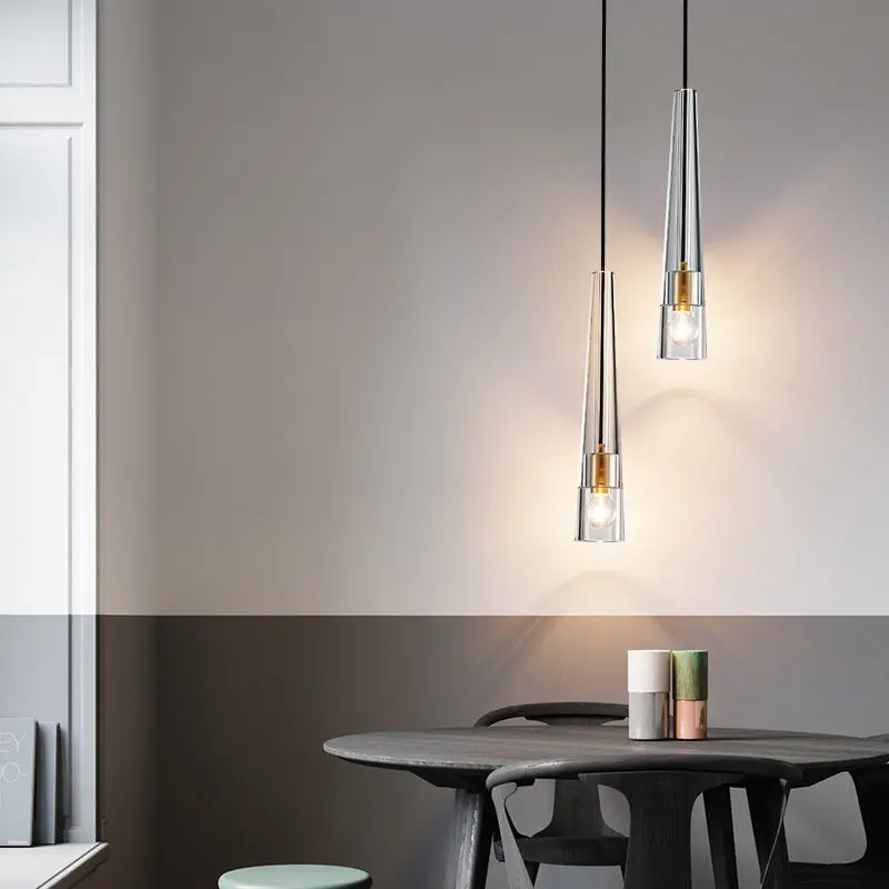 Modern LED Pendant Lights Crystal Hanging Lamps Living Room Bedroom Light Fixture Kitchen Dining Room Lighting Home Decor Lights