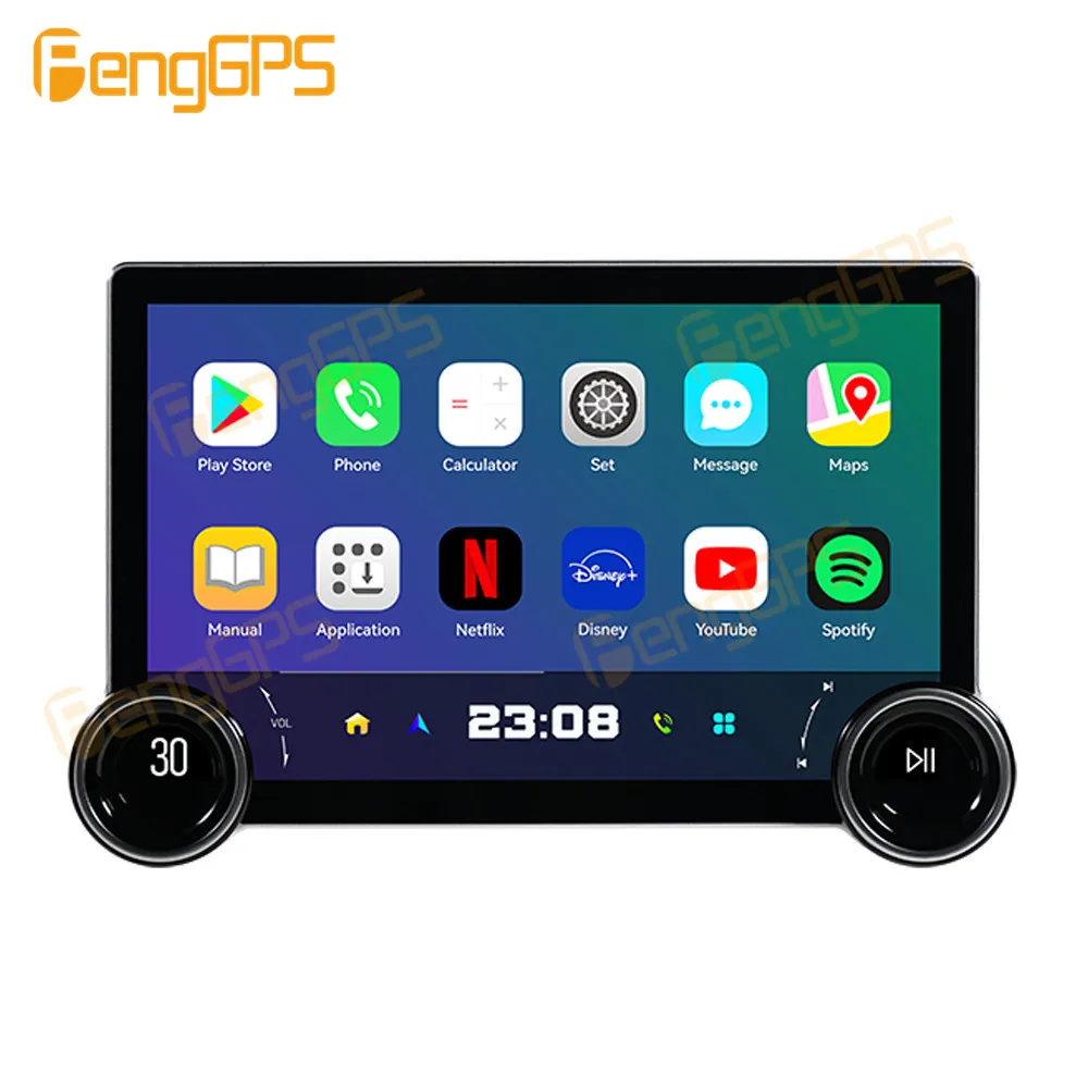 For Peugeot 407 2004-2010 Support JBL Car Radio Wireless Carplay Android Auto Intelligent System Multimedia Player Stereo GPS