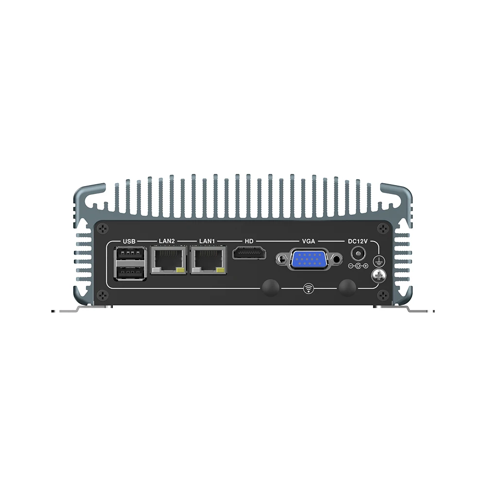 Compact Commercial Computer for Network Applications and Edge Computing Flexible System Options for Integration Compact Mini PC