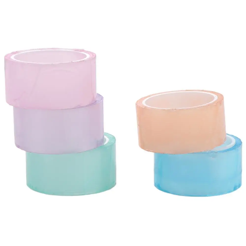 Relaxing Toy Sticky Ball Rolling Tapes Making Colored Ball DIY Rolls Adhesive Tapes Colorful Crafting Ball Sticky Tapes Adult