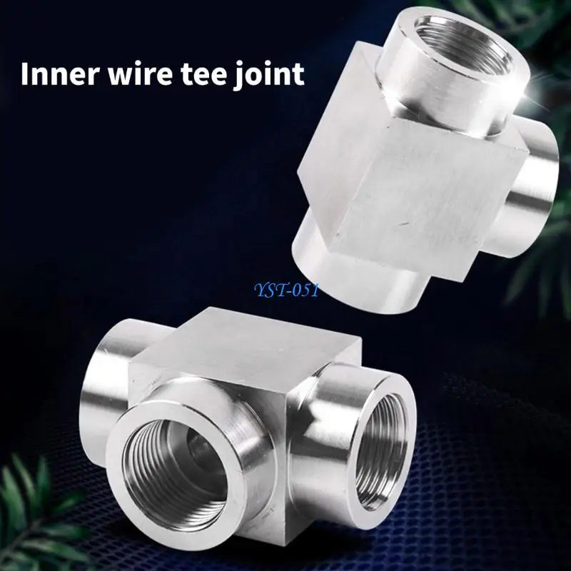

E15A Stainless Steel High Pressures Tees Connectors for HVAC Drainage Irrigation