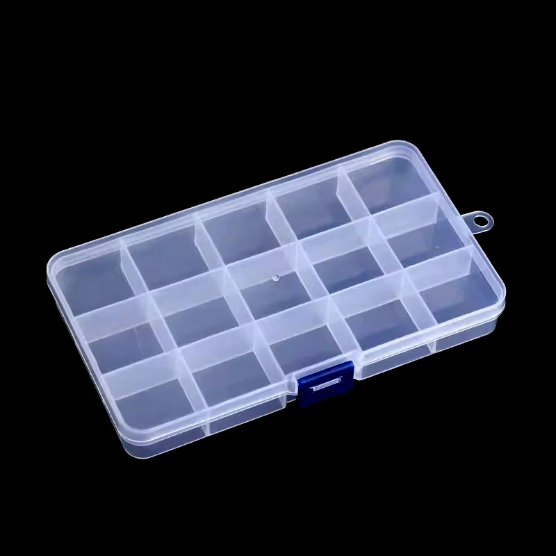 Caja de almacenamiento multifuncional para decoración de uñas, organizador para polvo de uñas, lentejuelas, diamantes de imitación, dijes, 7 estilos, diferentes tamaños