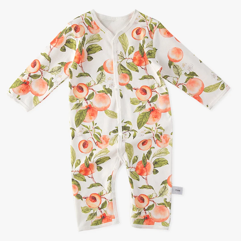Spring Autumn infant baby girls boys Romper Jumpsuit climbing suit pants crawling cotton Fashion baby clothes