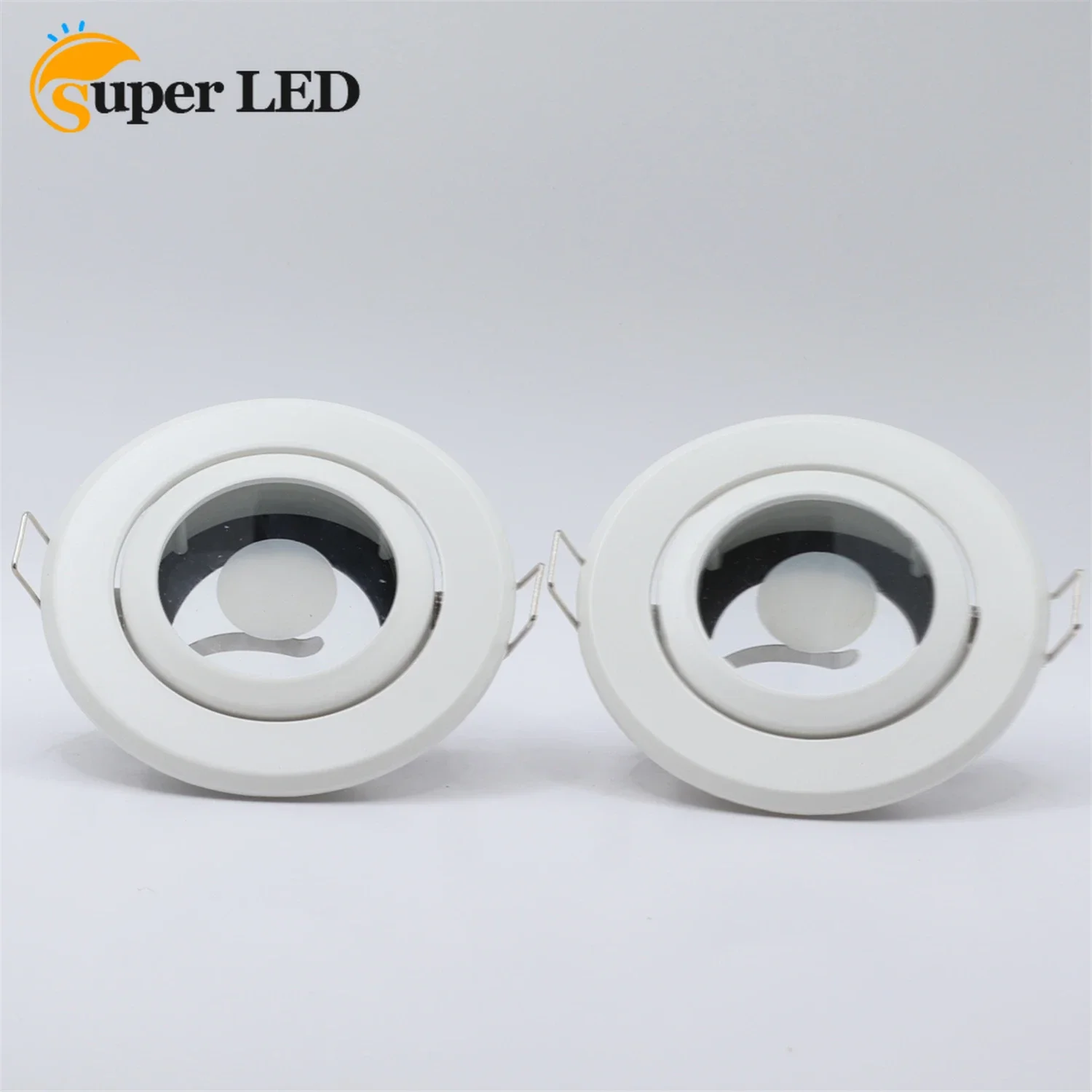 Recessed Downlight Holder Waterproof Fixture Frame Lamps Cutout 85mm Adjustable Ceiling Hole Lamp