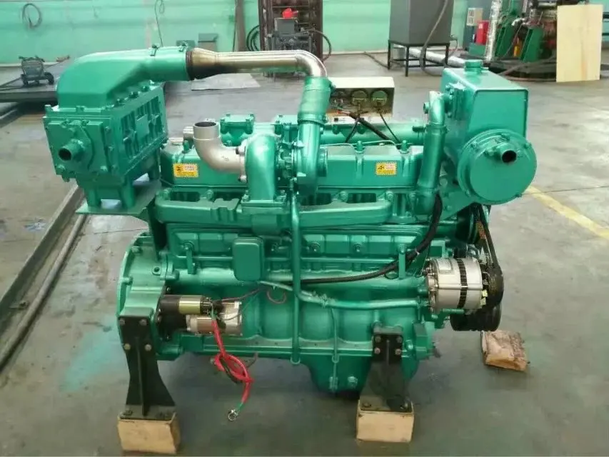 China supplier marine diesel engine 92kw/1500rmp Ricardo R6105AZC ship diesel engine for marine diesel generator power