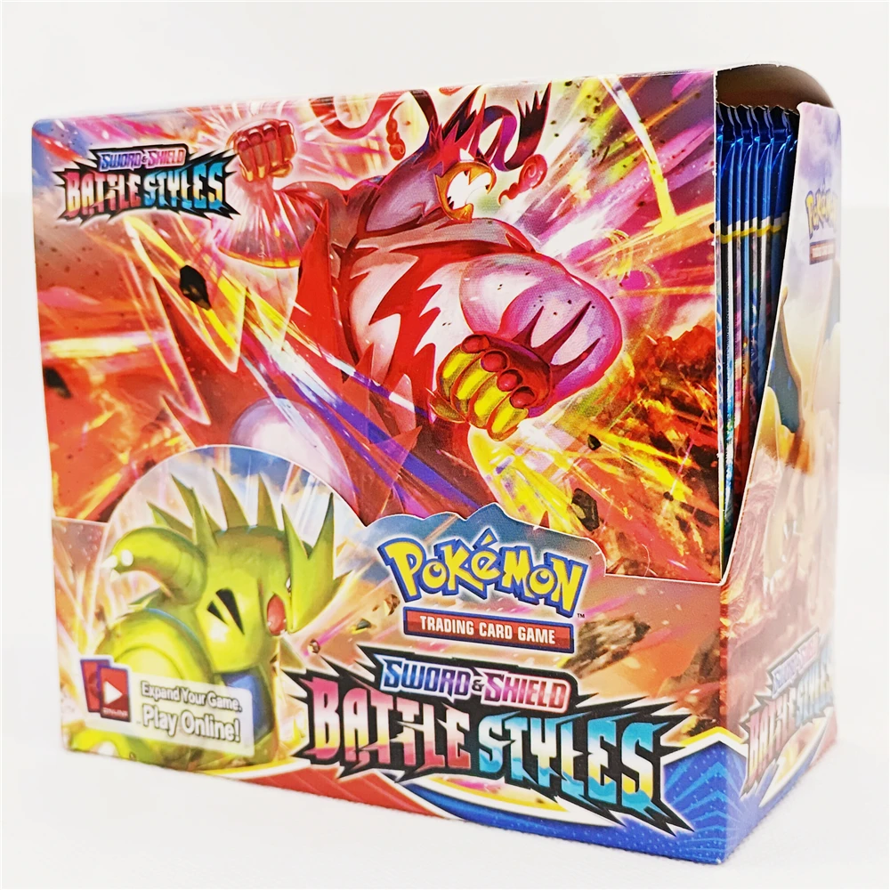 360Pcs English Version Pokemon TCG Sword And Shield Booster Box