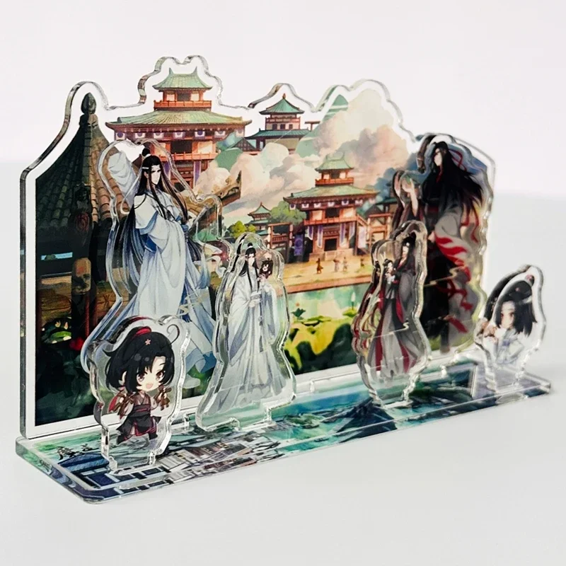 

Game Grandmaster of Demonic Cultivation WeiWuXian LanWangJi Cosplay Acrylic Multiplug Standing Sign High Appearance Level Cute