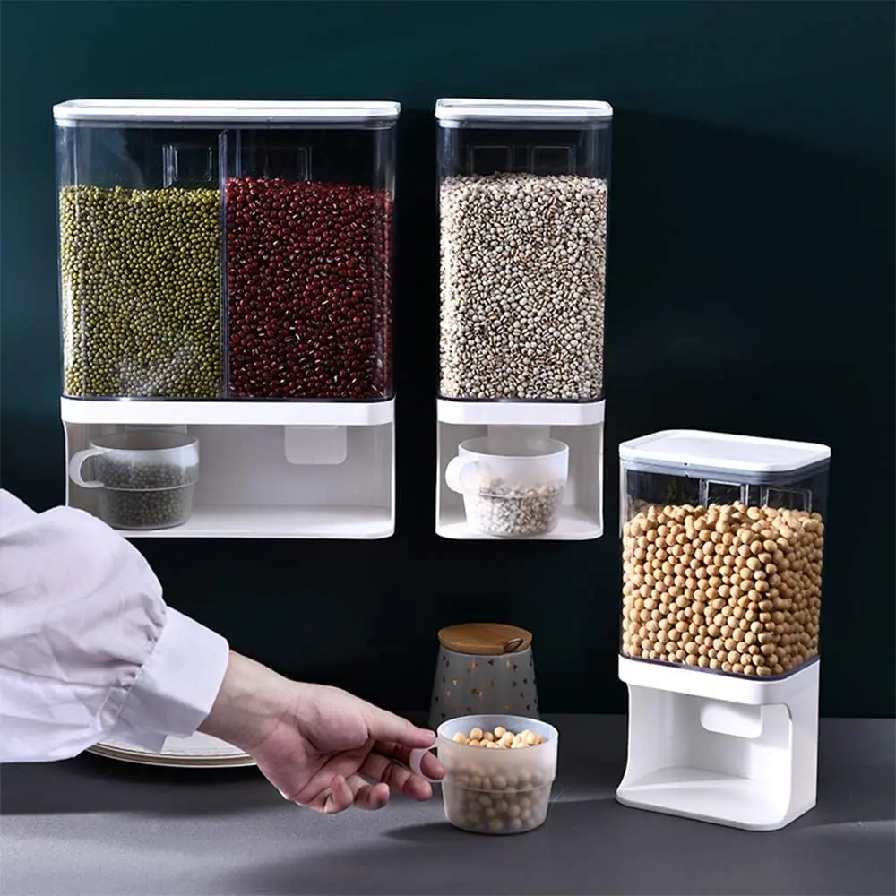 Transparent Food Storage Jar Good Air Tightness To Keep Food Fresh Box For Kitchen Storage Accessories