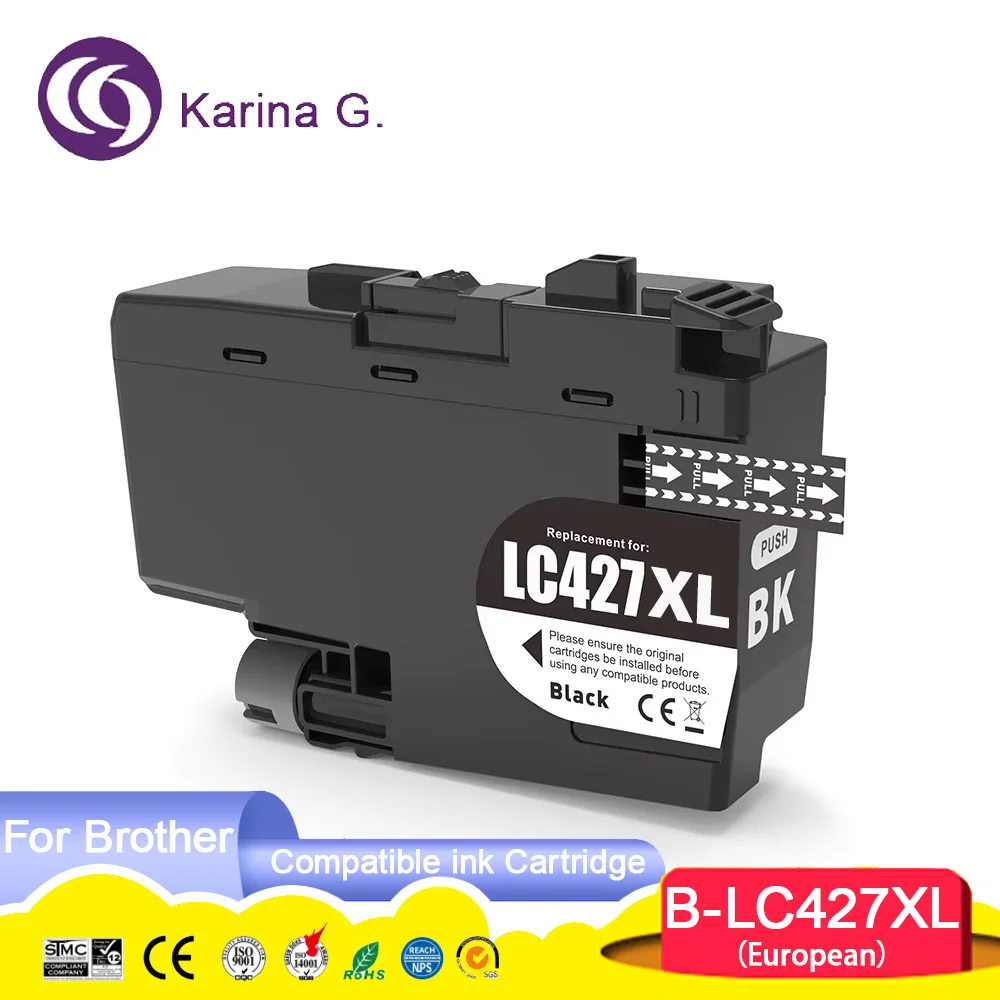 High capacity LC427XL LC 427XL Premium Compatible Ink Cartridge For Brother HL-J6010DW,MFC-J5955DW,MFC-J6955DW /J6957DW /J6959DW